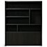 Boekenkast Diamond 180cm Breed Dark Brown Eiken
