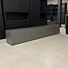 TV Dressoir Grijs Leren Top Grijs