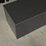 TV Dressoir Grijs Leren Top Grijs