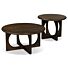 Salontafel Zahra Walnoot Mangohout ø80x40 cm