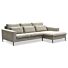 Hoekbank Mora Longchair Rechts Beige