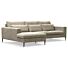 Hoekbank Mora Longchair Links Beige