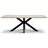 Tafel Met Matrix Poot Ramon Zwart Eiken 4cm