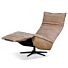 Elektrische Draaifauteuil Riane Leer Cognac 