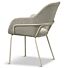 Eetkamerstoel Kado Licht Beige Poot Beige