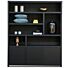 Boekenkast Diamond Zwart 180cm Eiken