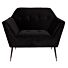 Dutchbone Lounge Chair Kate Black