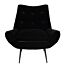 Dutchbone Lounge Chair Glodis Nero