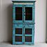 Kast Houten Oud Blauw 