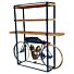 Boekenkast Havy Bleu Vintage Motor 