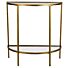 GODDESS SIDETABLE ANTIQUE BRASS