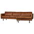 RODEO CHAISE LONGUE RECHTS COGNAC