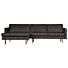 RODEO CHAISE LONGUE LINKS ZWART