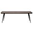 RHOMBIC EETTAFEL 220x90CM HOUT/METAAL