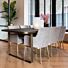 Eetkamerstoel Breeze Khaki Velvet Brushed Gold