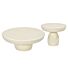 Salontafel Dune 80cm Beige