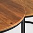 LABEL51 Salontafel Set Double - Rough - Mangohout - 70 cm