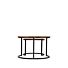 LABEL51 Salontafel Set Double - Rough - Mangohout - 70 cm