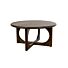 Salontafel Zahra Walnoot Mangohout ø80x40 cm