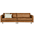 RODEO CLASSIC BANK 3-ZITS COGNAC