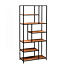 Boekenkast Met Rustiek Industrieel Hout 