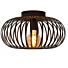 Vintage Plafondlamp Manu Zwart