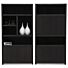 Boekenkast Set Diamond Van 2 Rechts 120cm Eiken