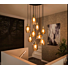 Hanglamp 9L leaf getrapt