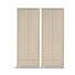 Opbergkast Diamond Taupe 80cm Eiken