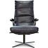 Relaxfauteuil Tiber Zwart 