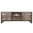 LABEL51 Tv-meubel Fence - Grijs - Metaal - Tv-Meubel