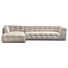 Hoekbank Twister Beige Links