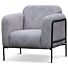  Fauteuil Shelby Modern Donkergrijs 