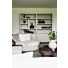Boekenkast Diamond Taupe 120cm 5 Vaks Rechts Eiken