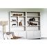 Boekenkast Diamond Taupe 120cm 4 Vaks Eiken