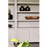 Boekenkast Diamond Taupe 120cm 4 Vaks Eiken