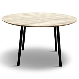 Eetkamertafel Joost Rond Zwart 