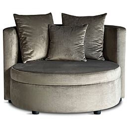 Luxe Lounge Fauteuil Vermont Taupe Medium