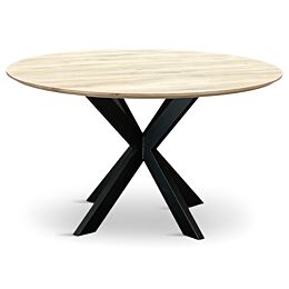 Eetkamertafel Joost Rond+ Spin Rond 100 cm