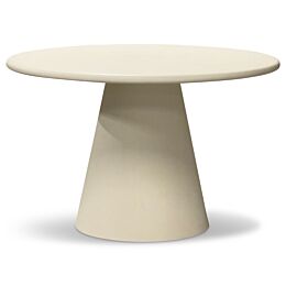 Eettafel Merel Wit Micro Cement