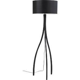 zwarte design vloerlamp 