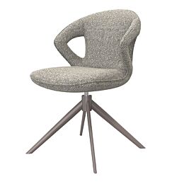 LABEL51 Eetkamerstoel Zurich Mushroom Royal Boucle