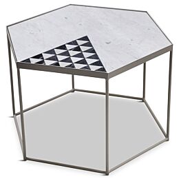 Koffietafel Hexagon Art