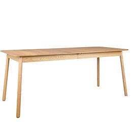 Zuiver Eettafel Glimps 180/240cm Naturel