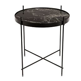 Zuiver Cupid Bijzettafel Marble Black