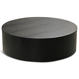 Salontafel Diamond Rond Ø80cm Zwart