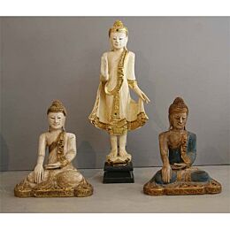 Buddha Sitting Blue Thailand
