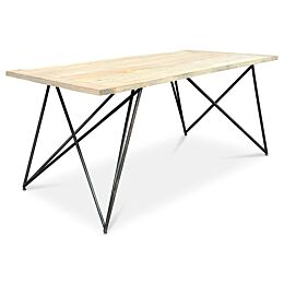 Hout en Metalen Sidetable Remy