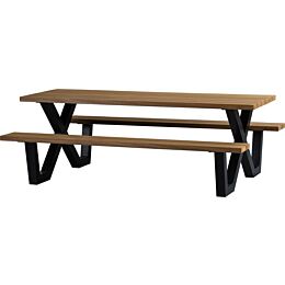Outdoor Picknicktafel Ayous Naturel 