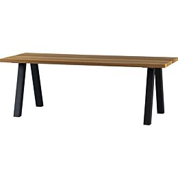 Tuintafel Ayous Naturel Metalen Poot